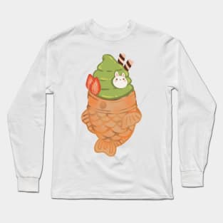 Matcha Taiyaki Long Sleeve T-Shirt